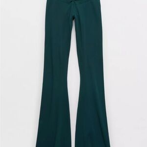 OFFLINE By Aerie Real Me High Waisted Ruched Flare Leggings